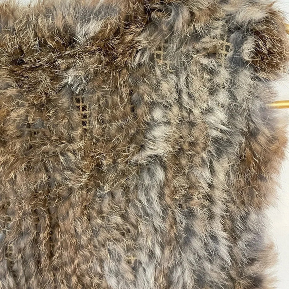 525 rabbit fur vest - Picture 6 of 7